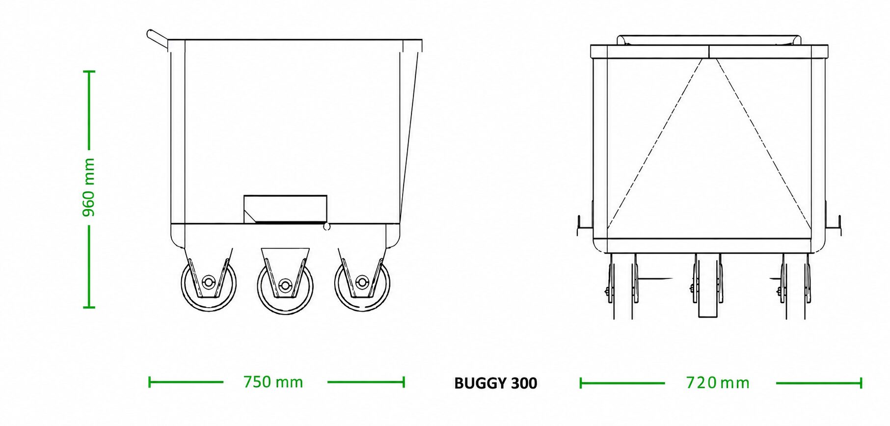 Dibujo técnico Carro Buggy 200 HEMAN