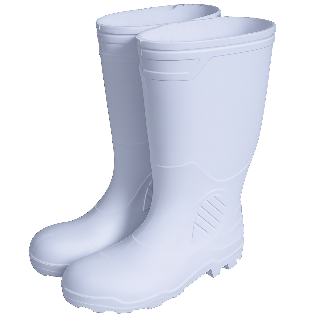 Botas de hule limpias