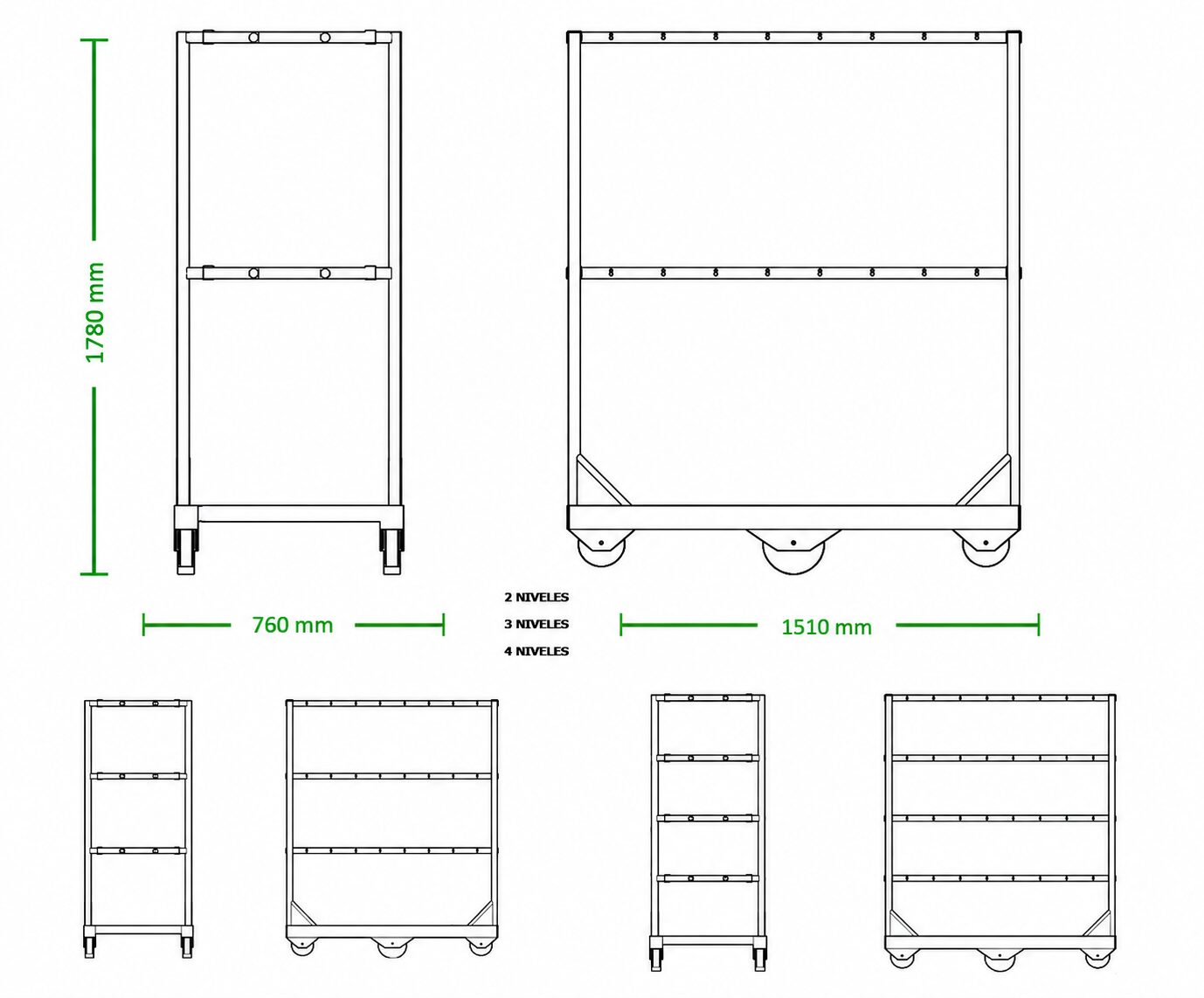 Dibujo técnico Carro Basculante HEMAN