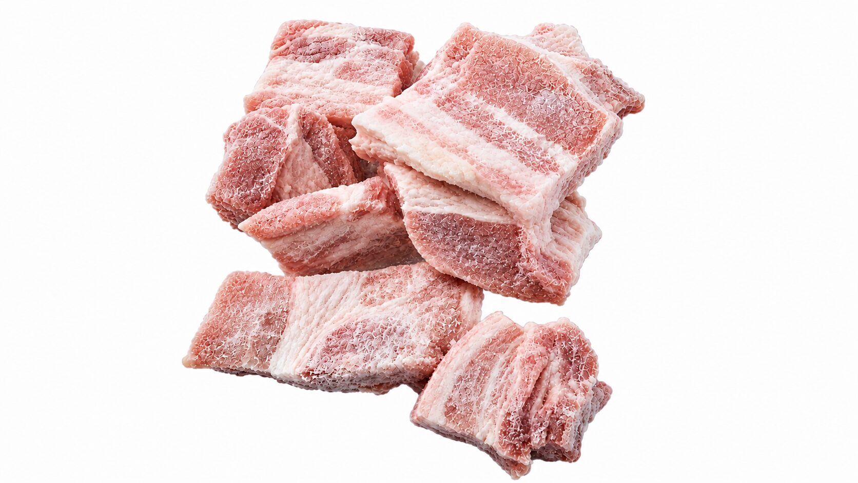 Bloques de carne de cerdo congelada